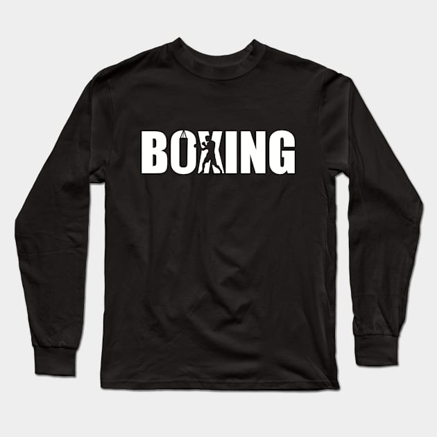 Boxing Long Sleeve T-Shirt by Designzz